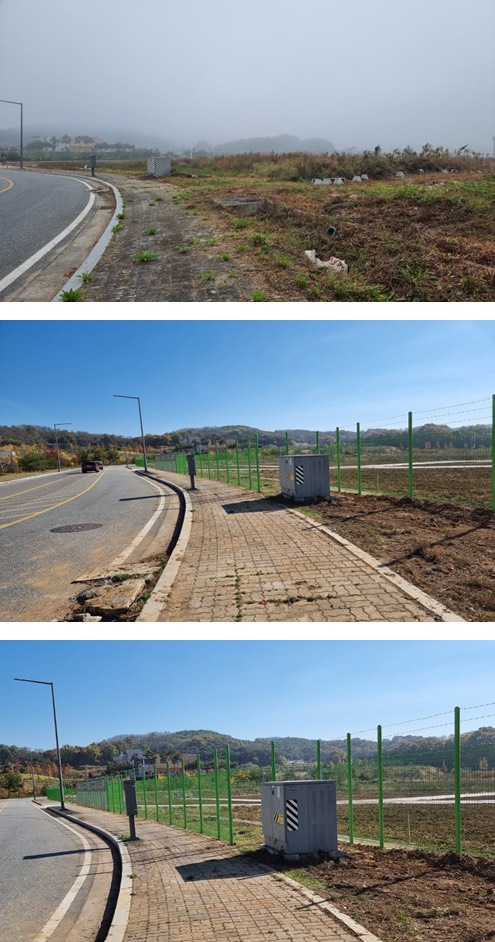 가시철선울타리