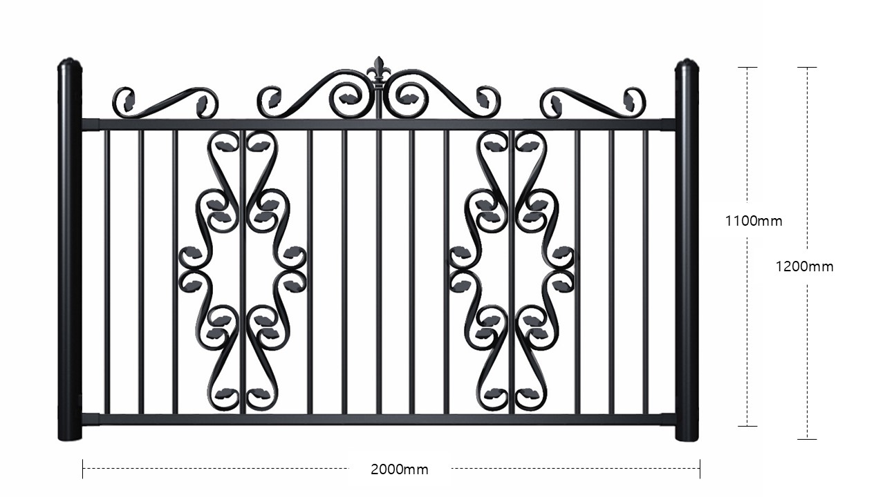 디자인-휀스-기본형-규격-사이즈